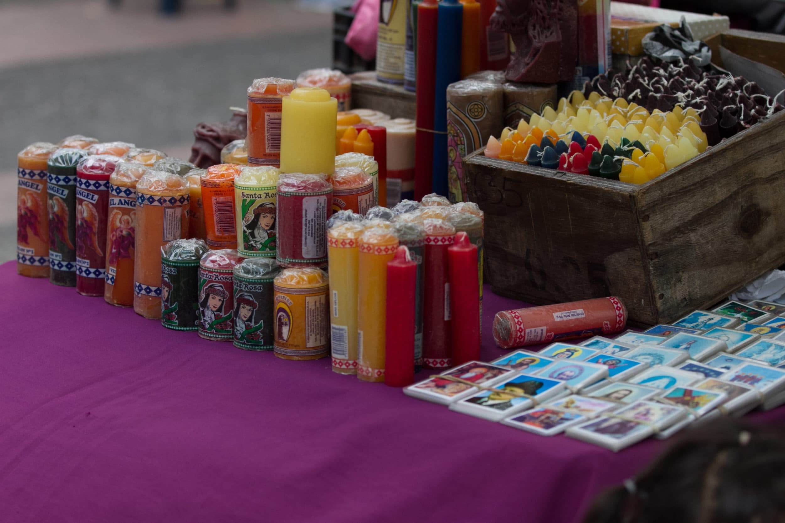 Semana Santa, La Candelaria, comerciantes
