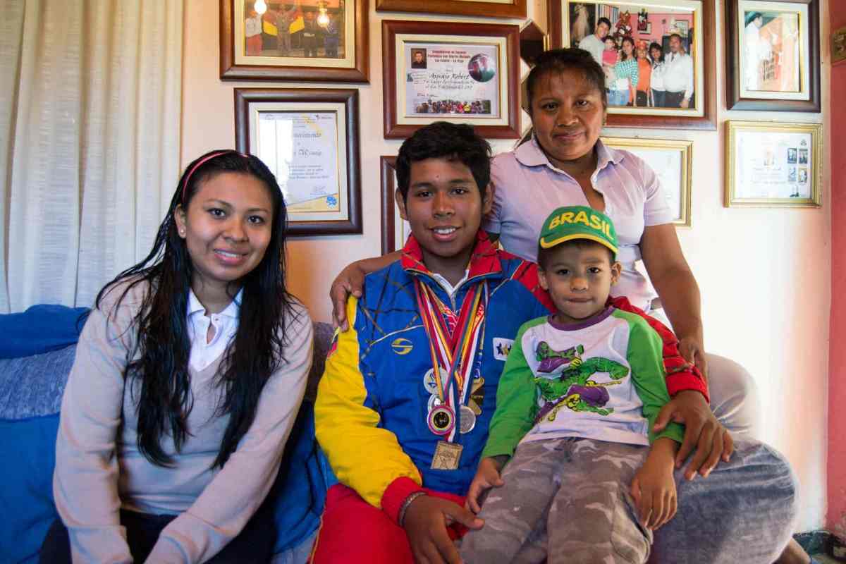 Robert, el esgrimista criado en La Vega