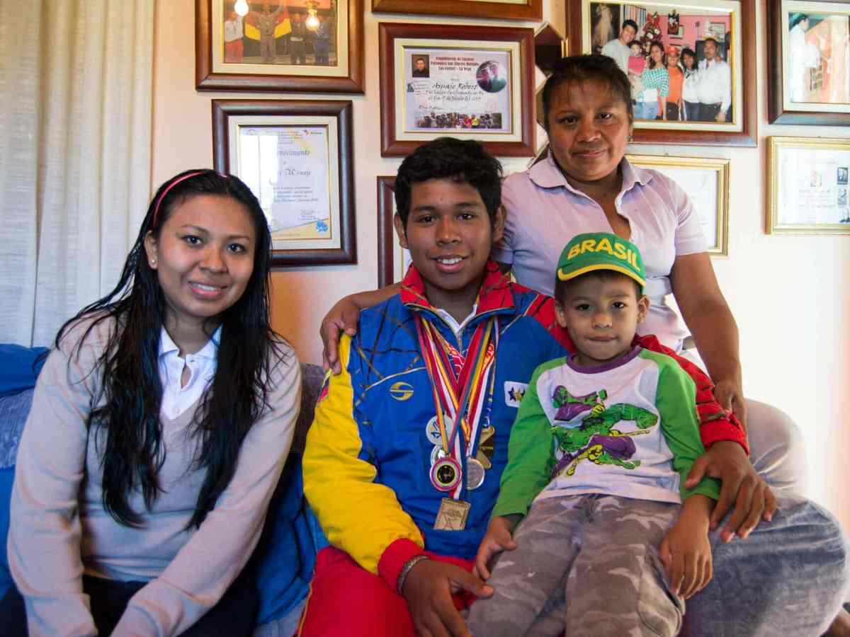 Robert, el esgrimista criado en La Vega