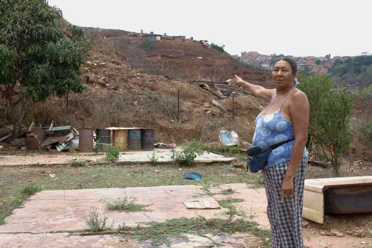 Olivia Moya barrio La Pedrera