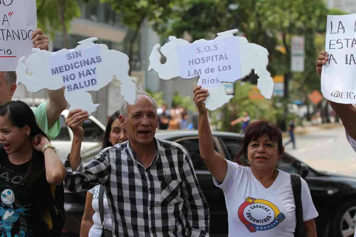 Protesta Salud / Foto Cheché Diaz