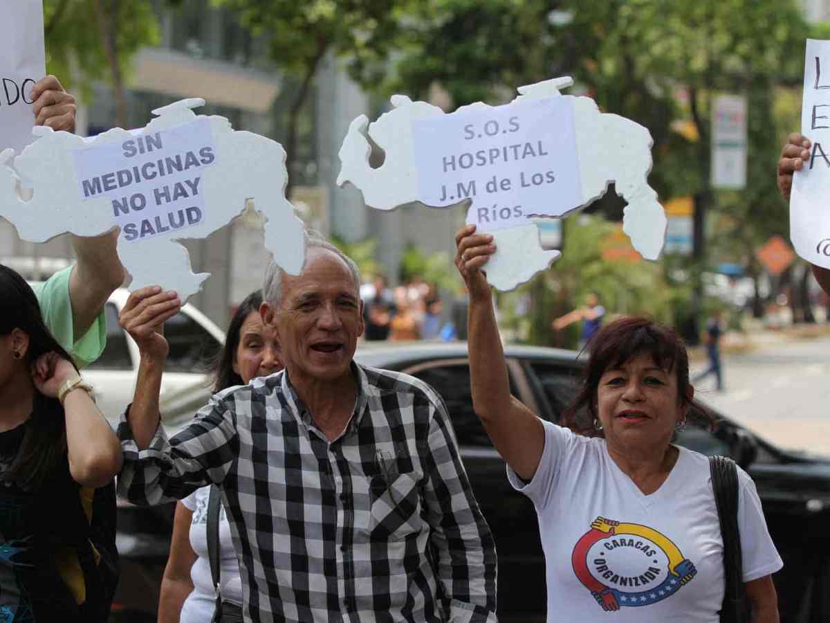Protesta Salud / Foto Cheché Diaz