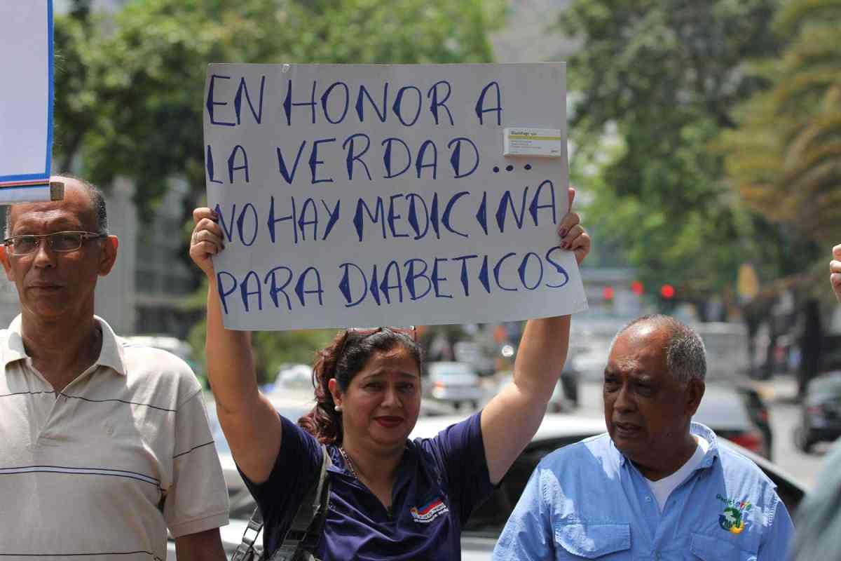 Protesta Salud / Foto Cheché Diaz
