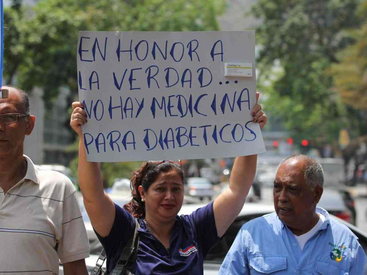 Protesta Salud / Foto Cheché Diaz