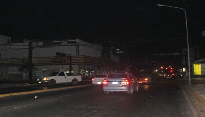 Táchira sigue con apagones pese a anuncios de Motta Dominguez de suspensión de racionamiento