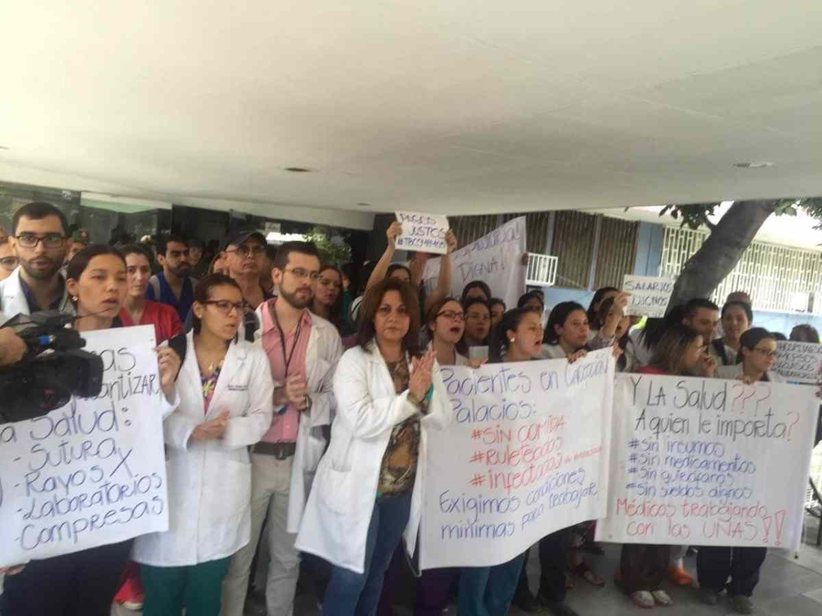 protesta de médicos