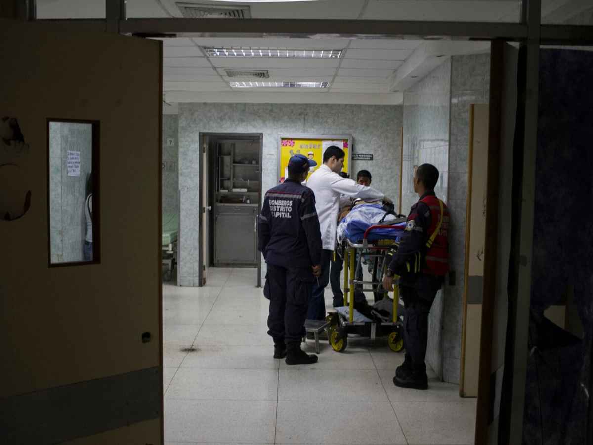 Hospital de Los Magallanes de Catia sin sangre y sin reactivos