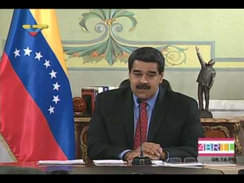 presidente nicolás maduro en cadena