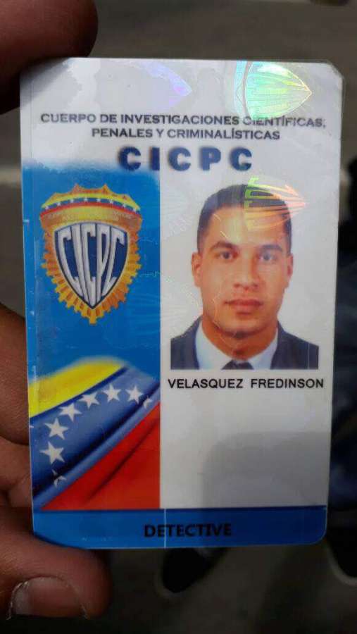 Funcionario de CICPC