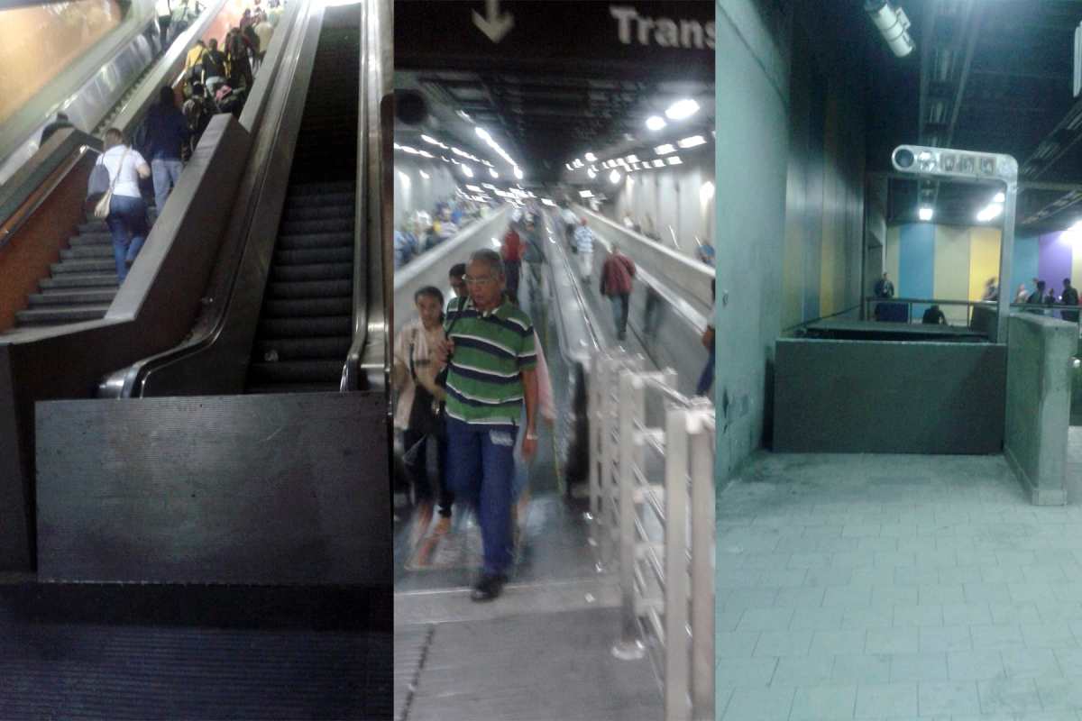 Escaleras Metro