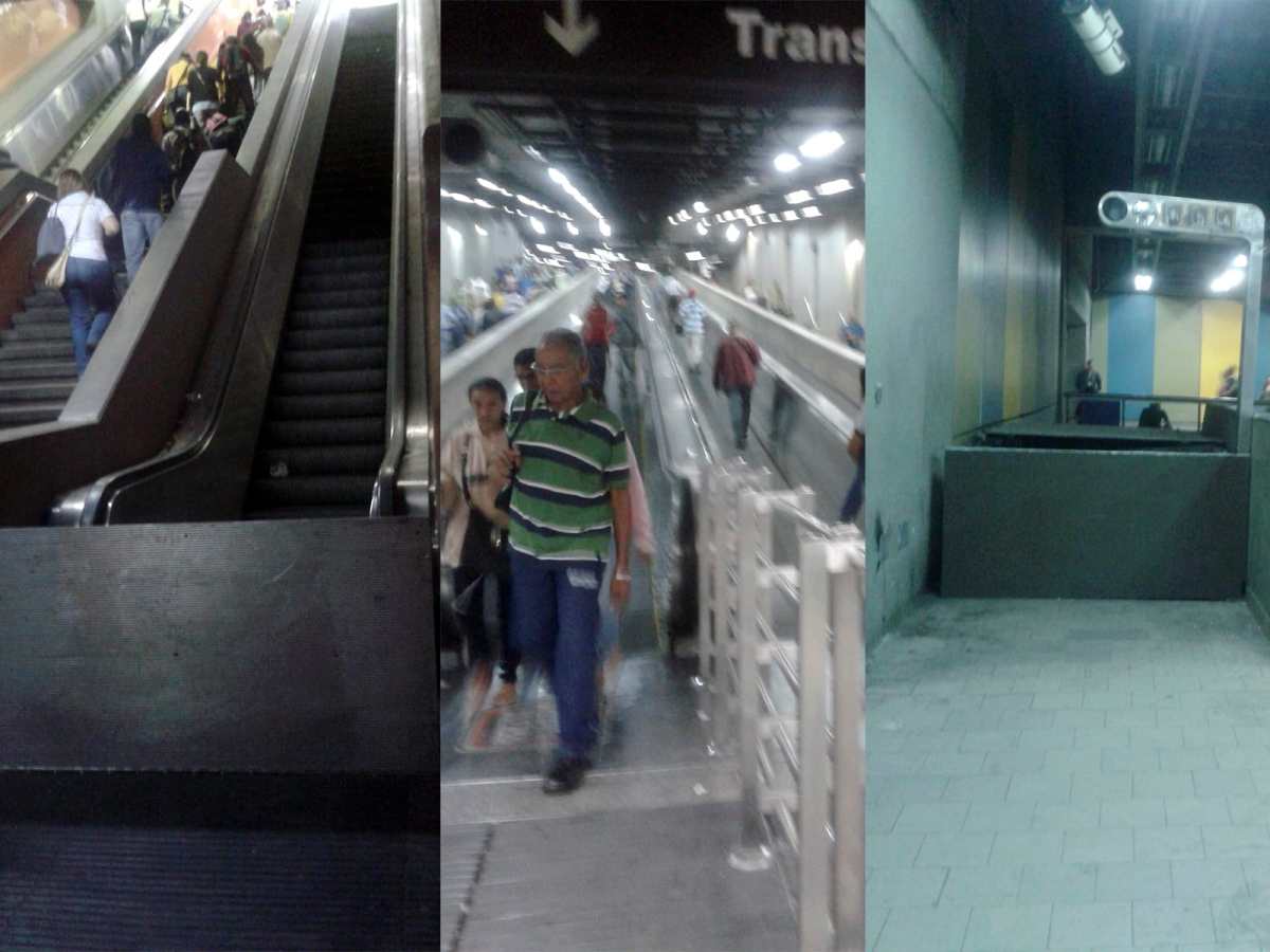 Escaleras Metro