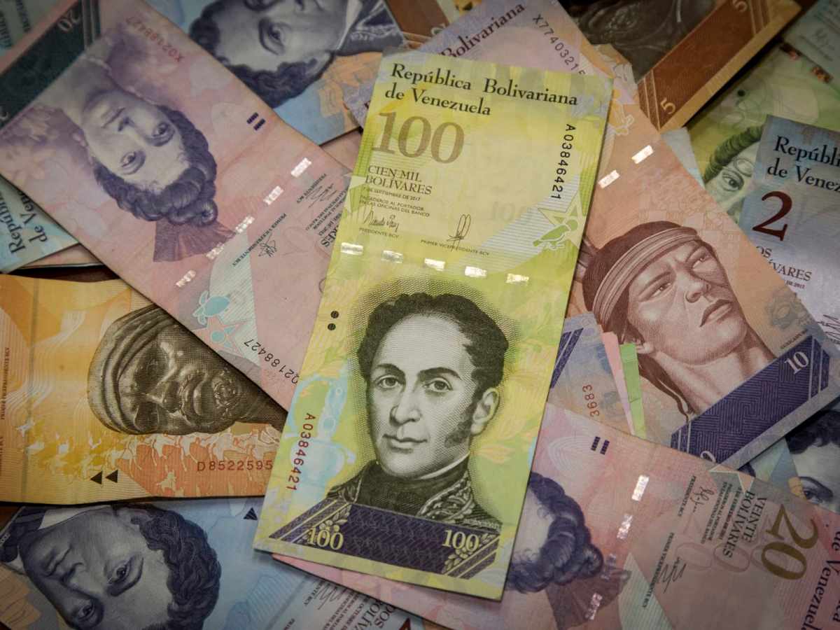 Billete cien mil bolivares