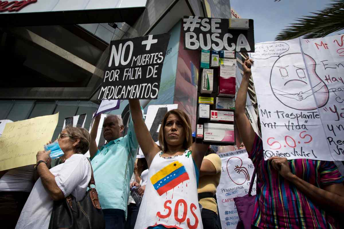 Marcha Pacientes cronicos, Chacao | cáncer de mama