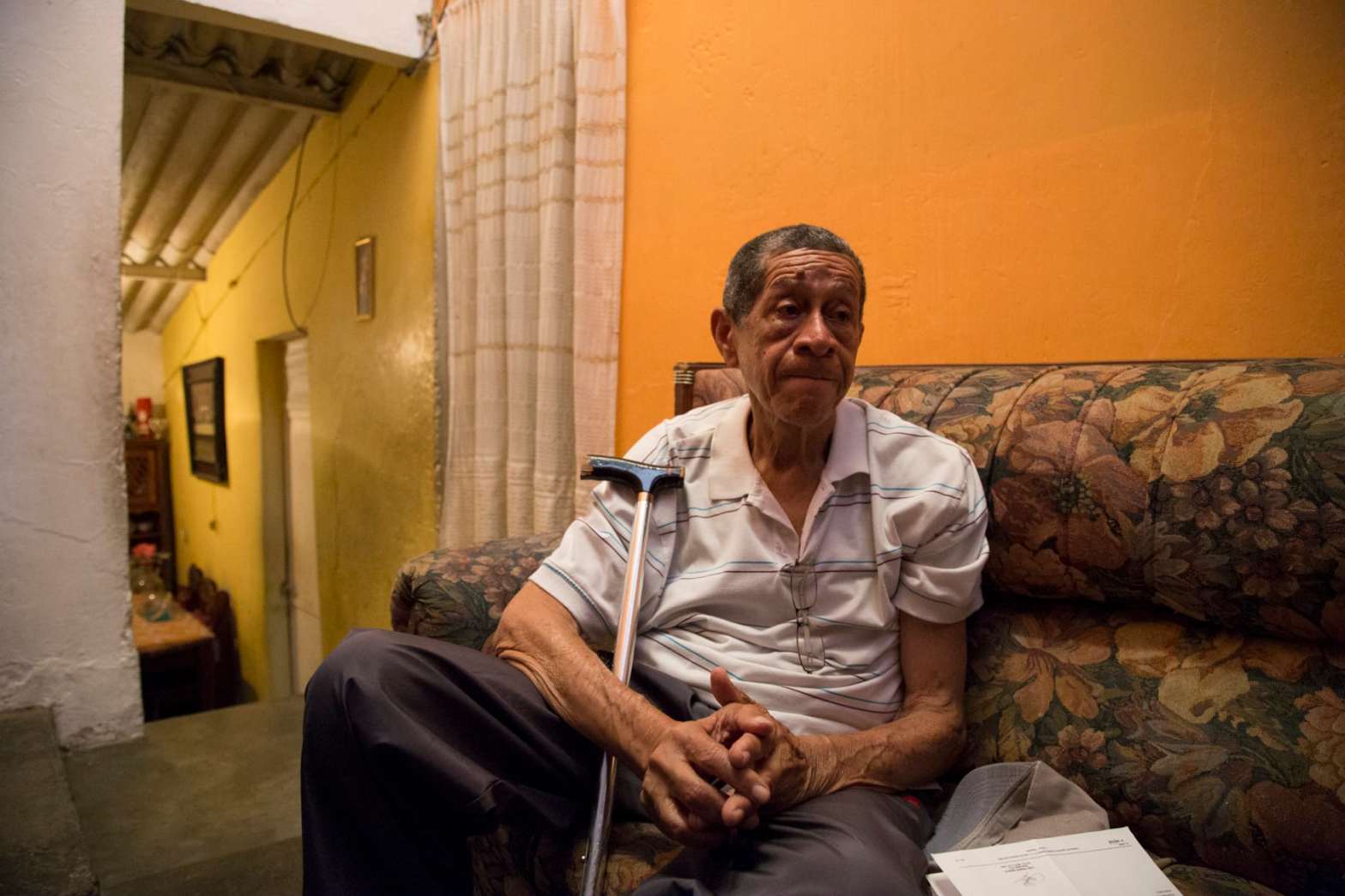 Pedro Hernandez disfrazando el hambre