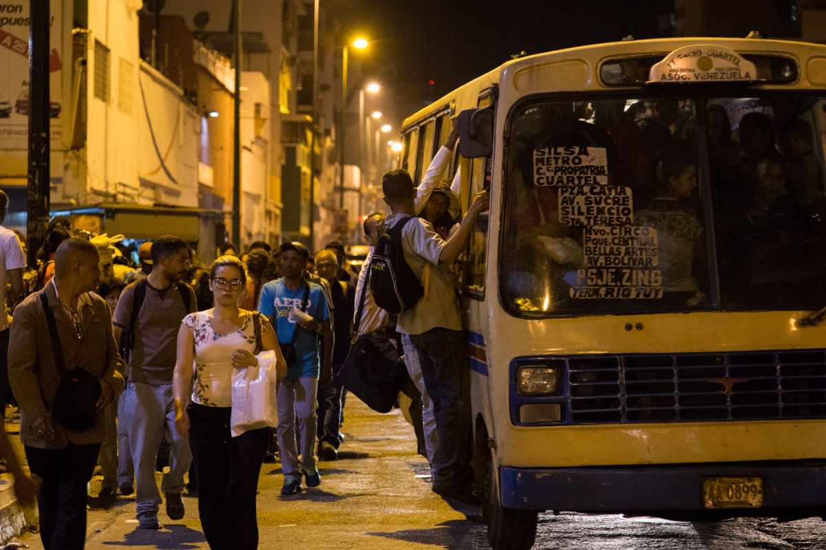 Colapso de transporte publico San Martin, Capitolio, Capuchinos | transportistas