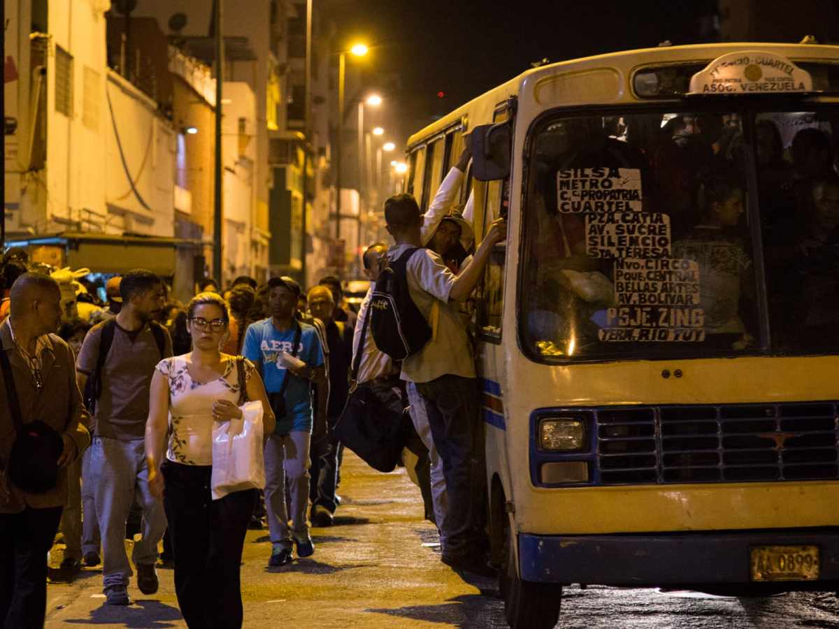 Colapso de transporte publico San Martin, Capitolio, Capuchinos | transportistas