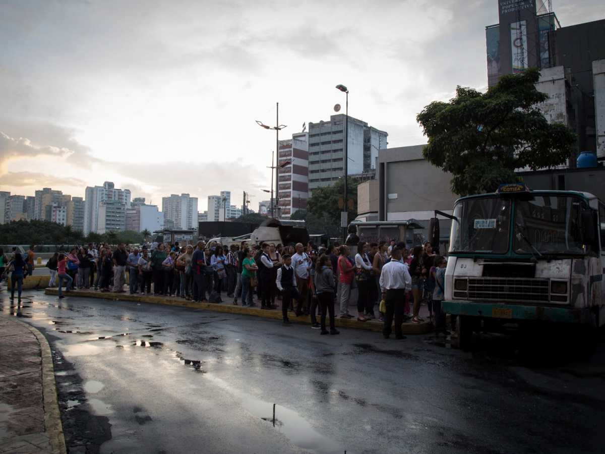 Transporte publico, la hoyada