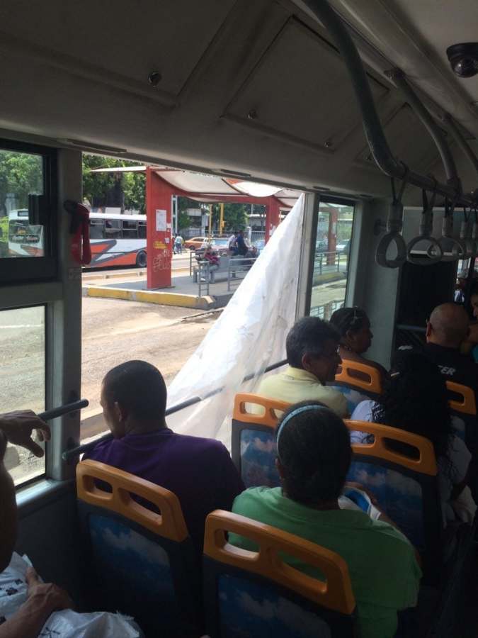 Transaragua. Unidades, Transporte público