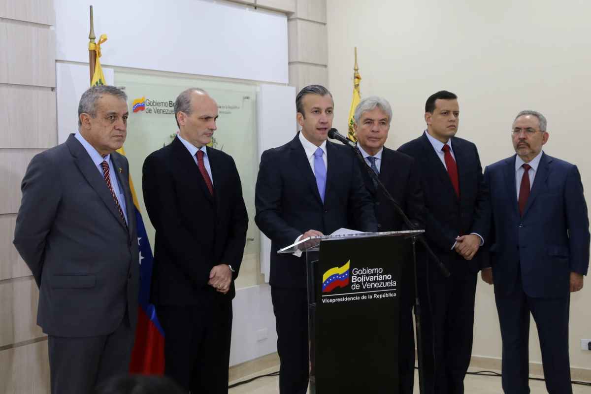 el aissami, zerpa, del pino