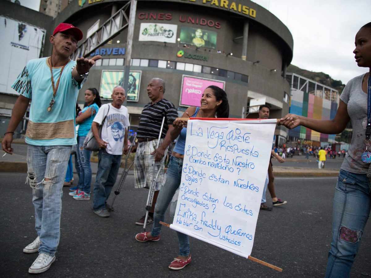 Protesta en La India por falta de CLAP