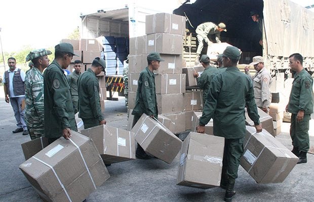 Plan república distribuyó y custodia material electoral