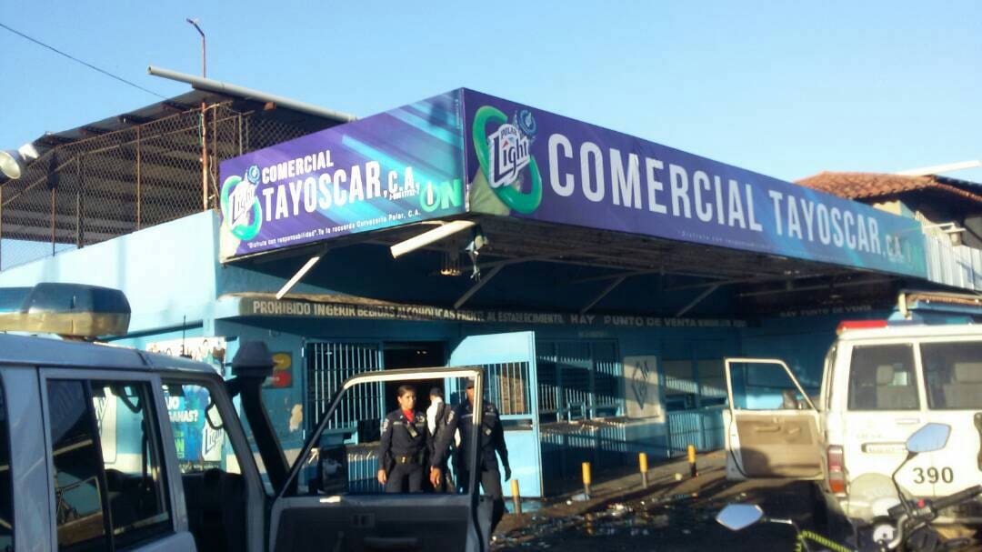 Saqueos en la madrugada afectaron básicamente licorerías de Ciudad Bolívar y San Félix