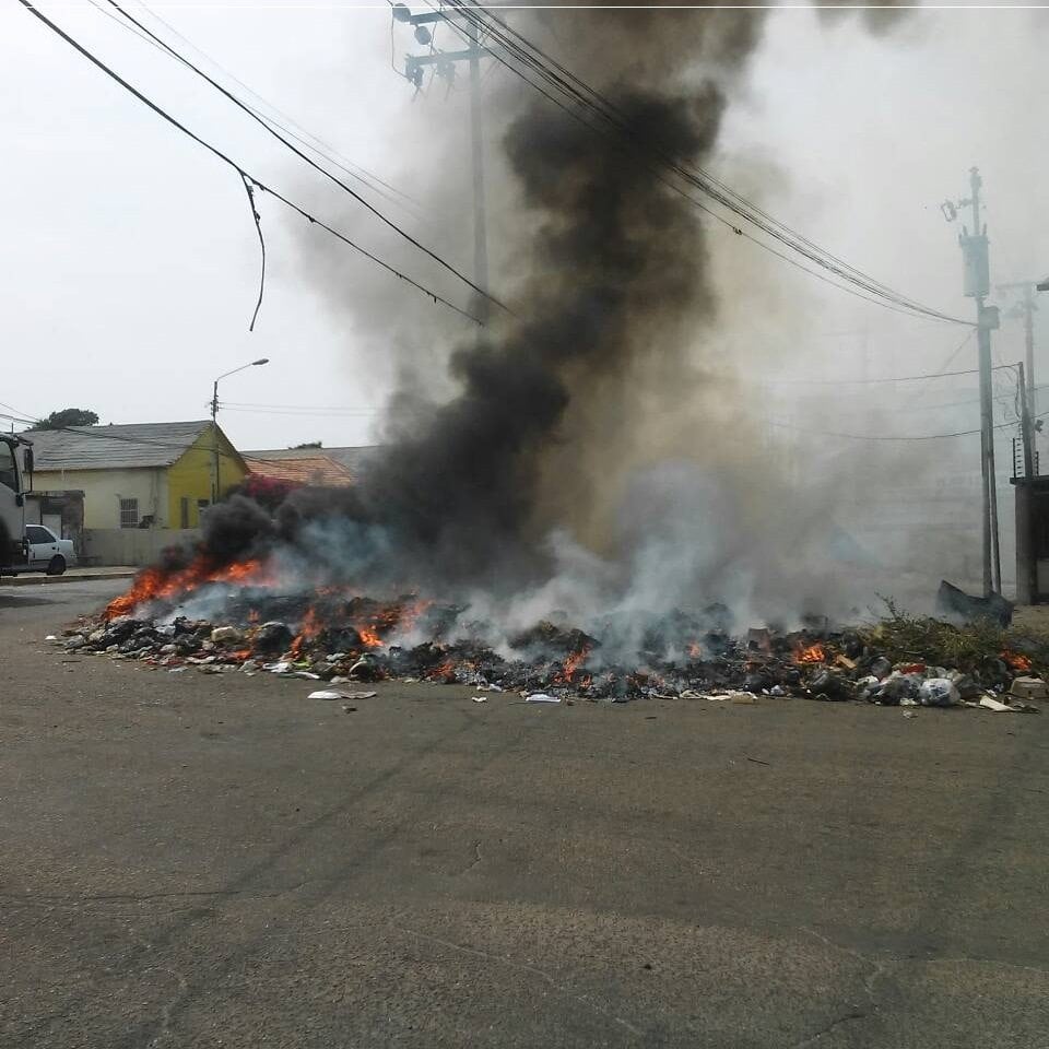 Quema de basura se agrava en Maracaibo