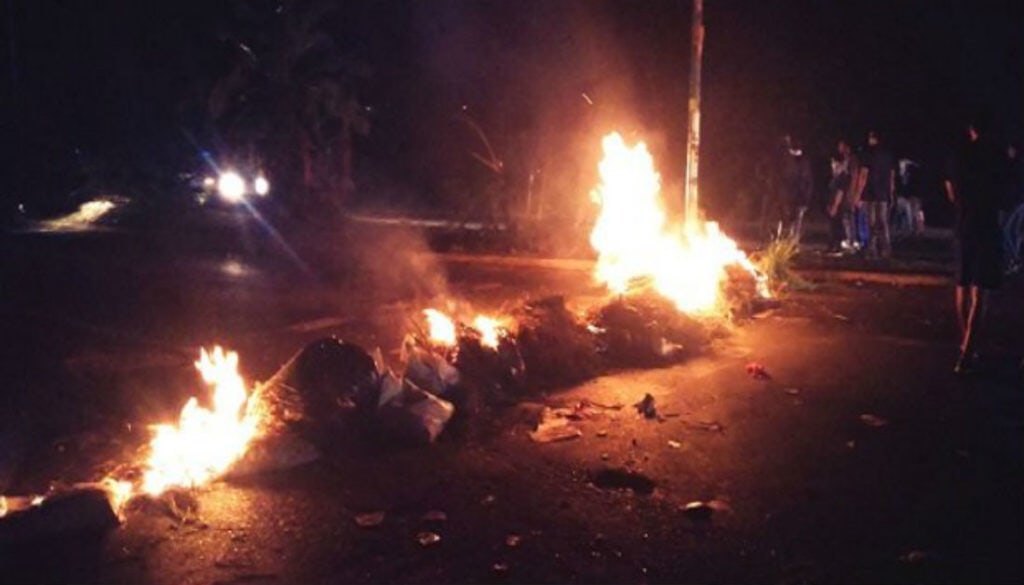 Manifestaciones en el Zulia por los apagones