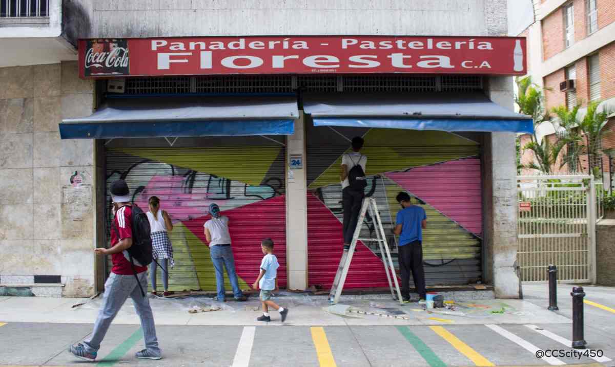 Con "arquitectura efímera" tres espacios de Caracas ya tienen una nueva mirada