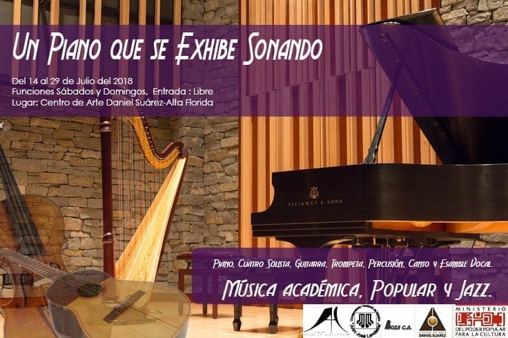 Cuatro recitales para disfrutar en lo que resta de julio