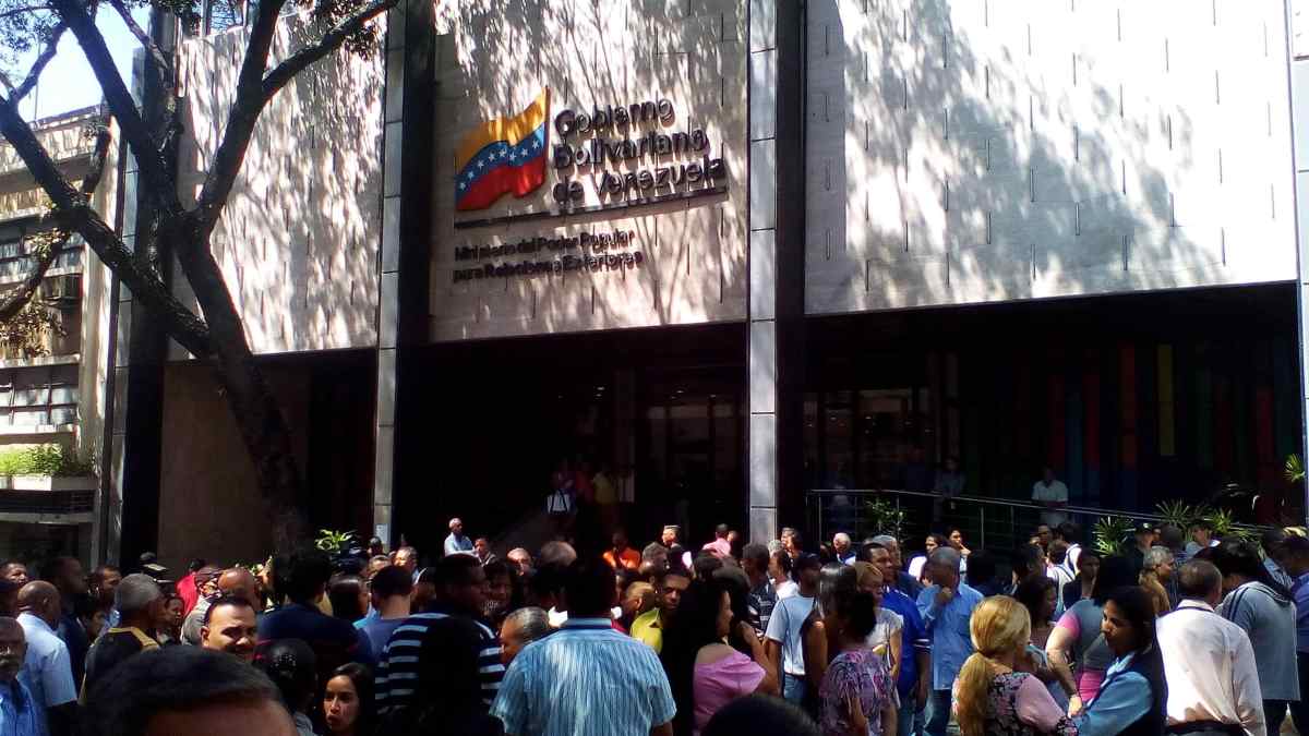 Trabajadores Cancillería