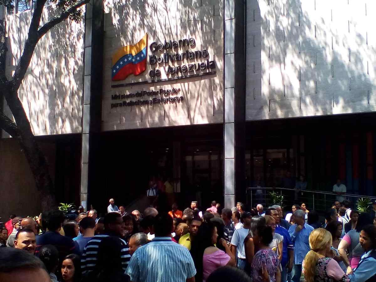 Trabajadores Cancillería