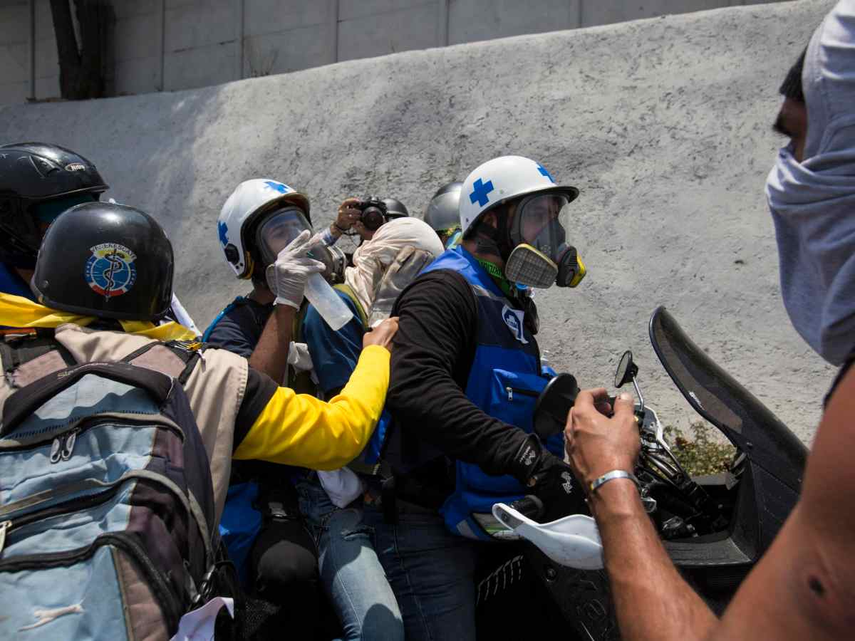 represión en caracas
