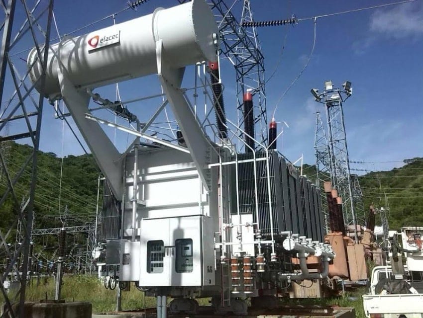 subestación eléctrica