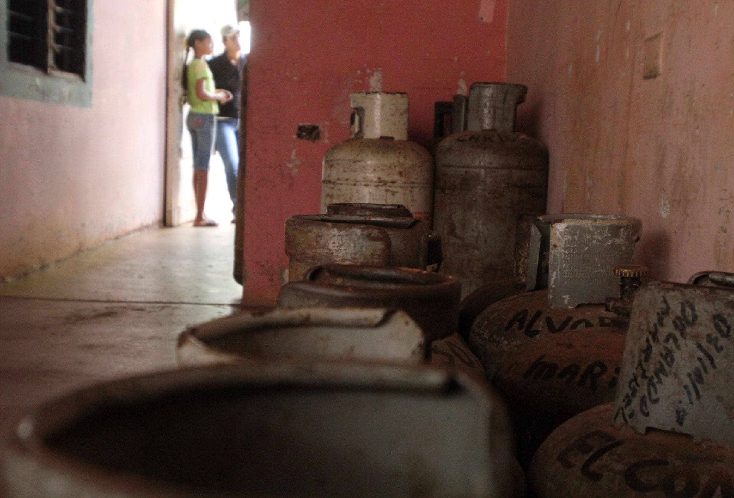Sin gas doméstico en Maracaibo/edad media