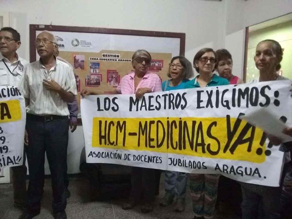 docentes jubilados Aragua