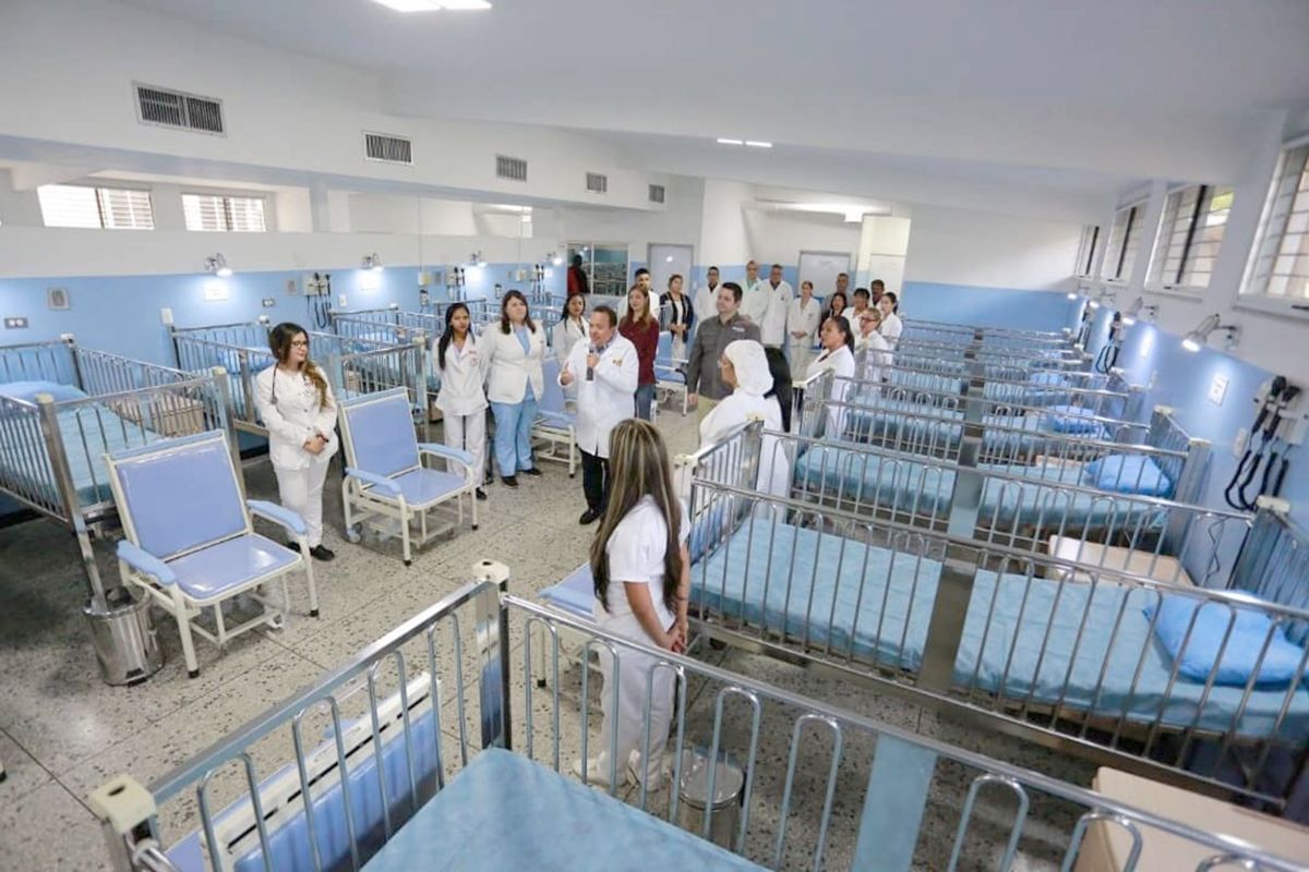 Emergencia pediátrica del Hospital central de Maracay