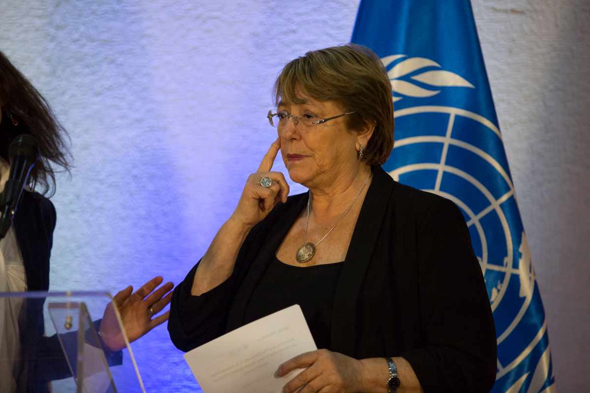 Bachelet-Derechos humanos-sanciones
