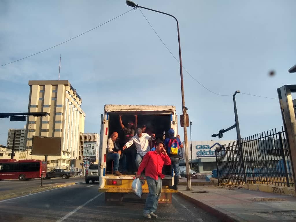 Transporte público paralizado en Maracaibo