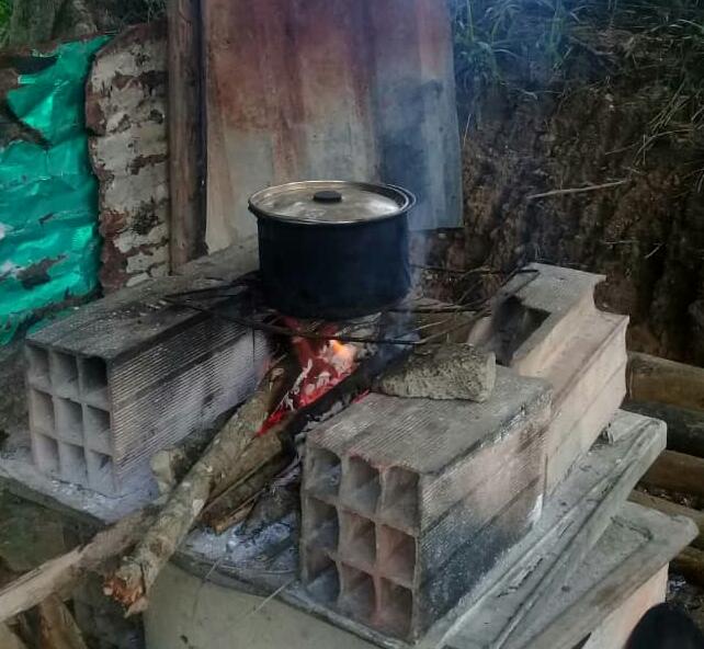 leña para cocinar