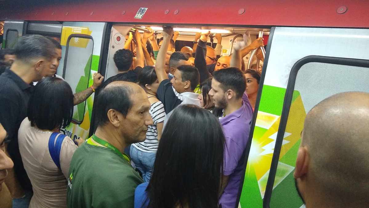 operadores del metro