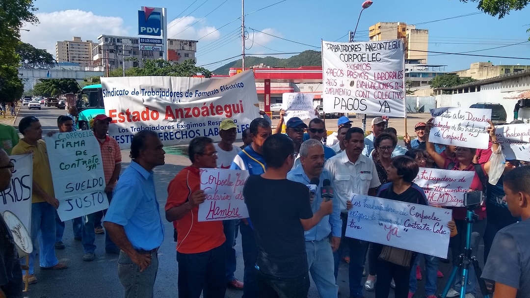 rechazo a los salarios