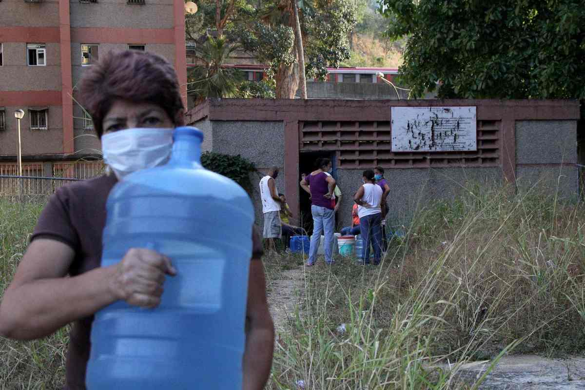 distribución de agua
