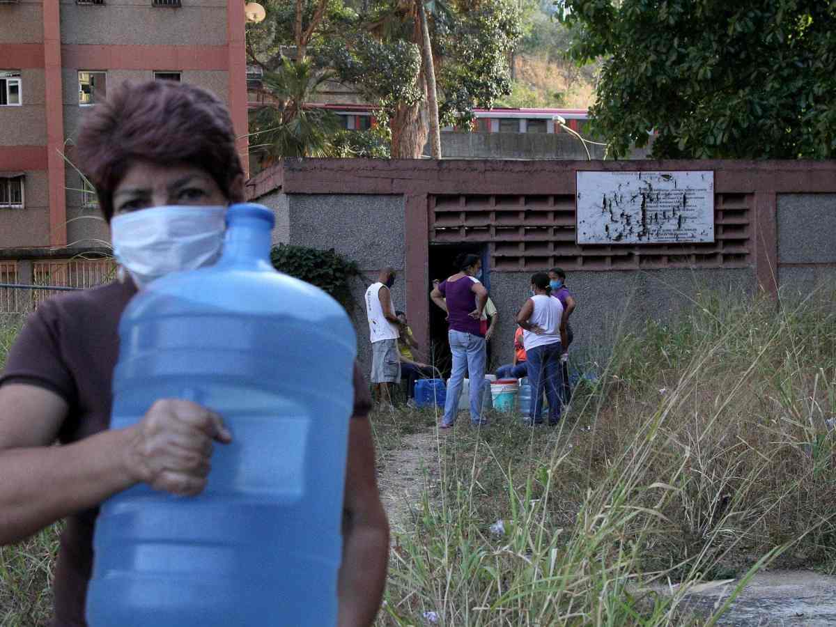 distribución de agua