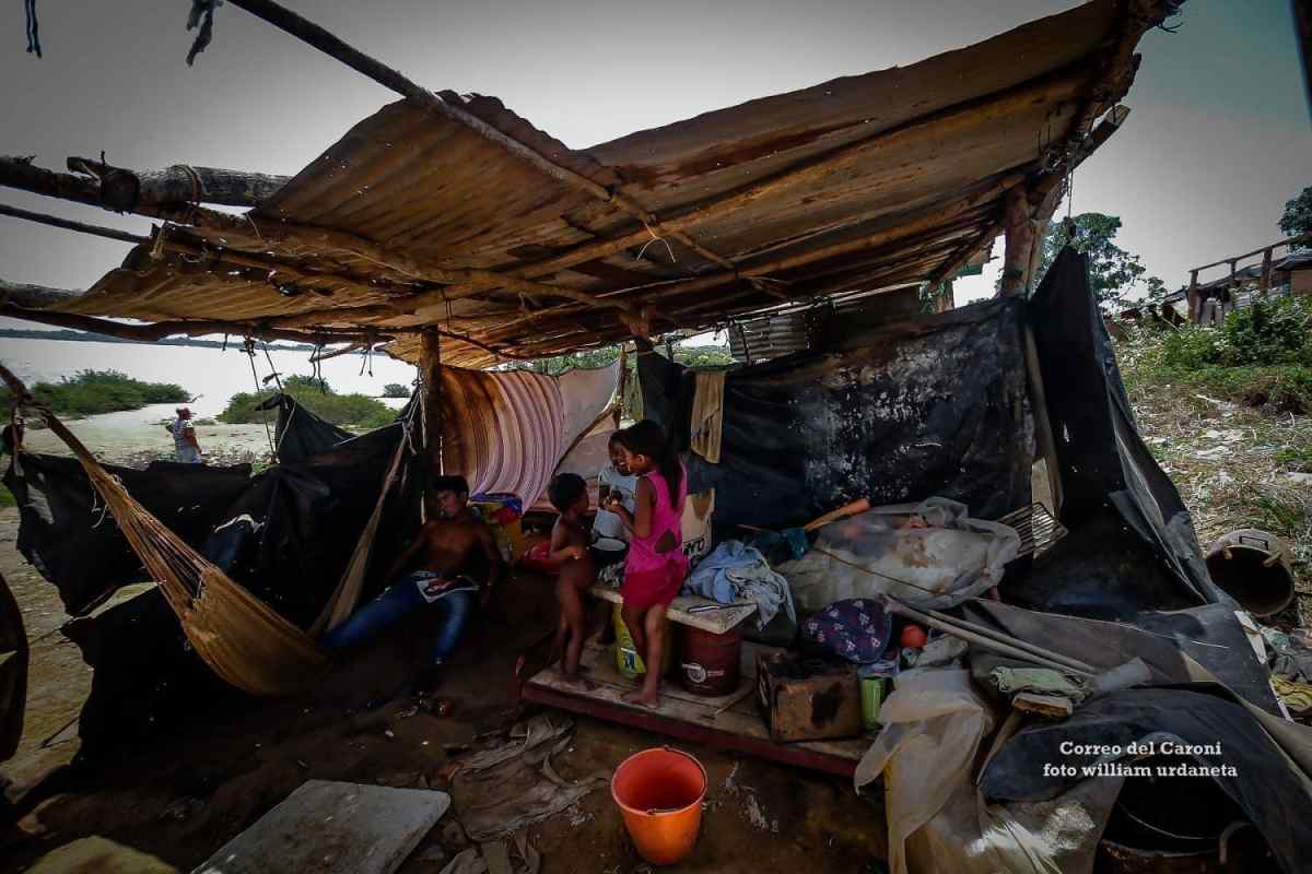 waraos que llegan a Cambalache