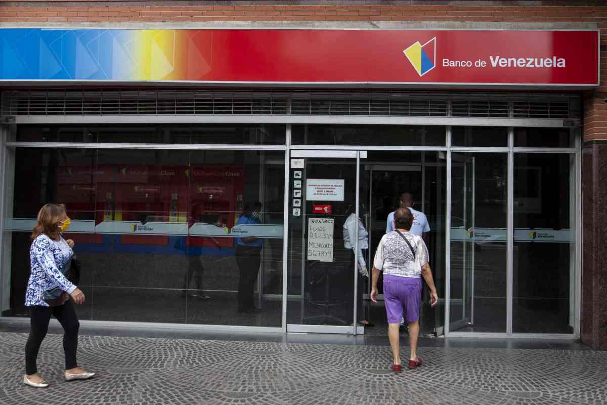 usuarios del Banco de Venezuela.