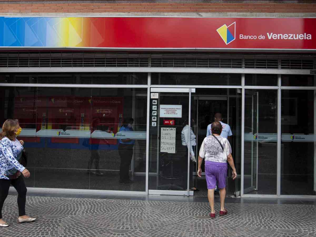 usuarios del Banco de Venezuela.