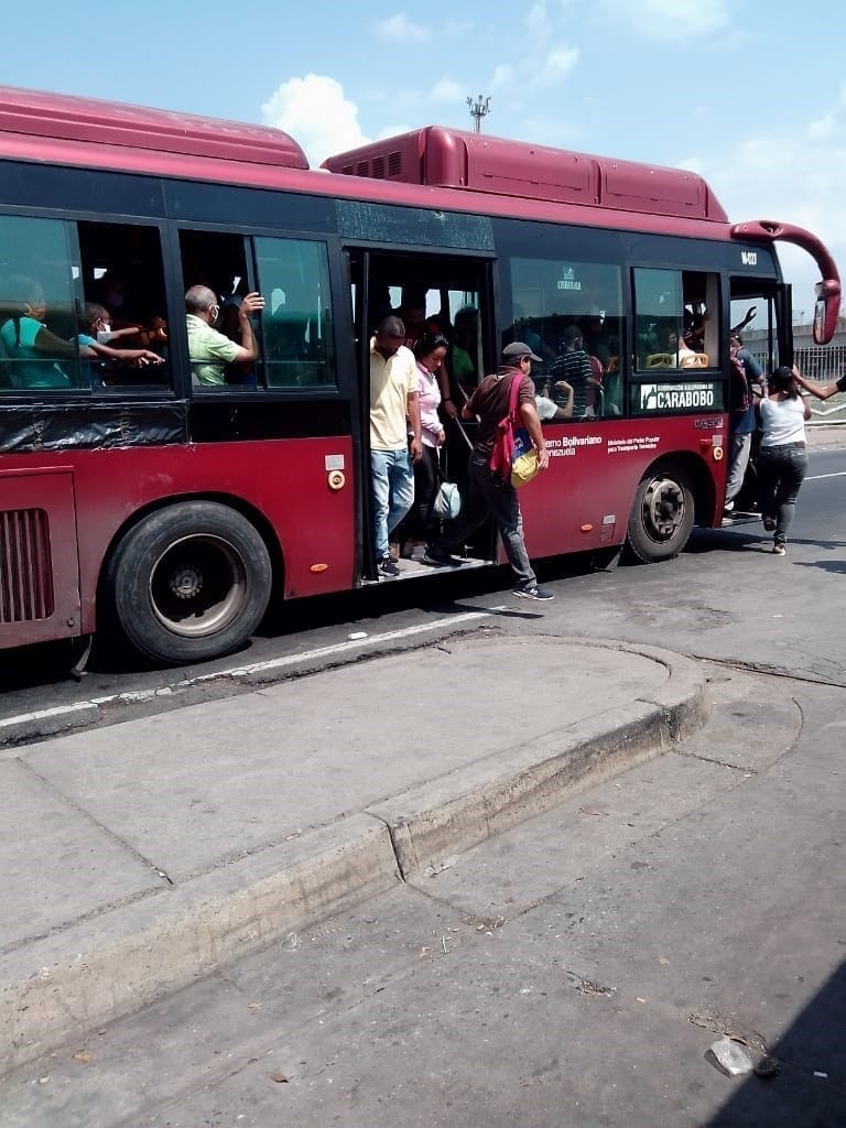 conductores de transcarabobo