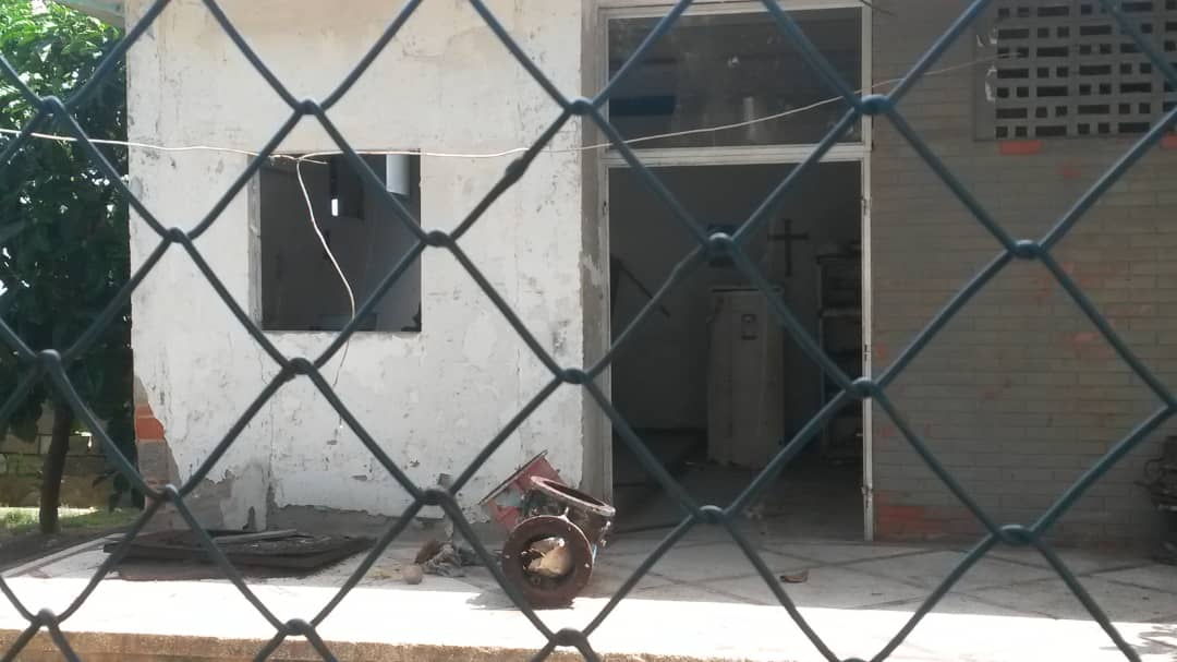 robo en estación de bombeo de hidrocapital