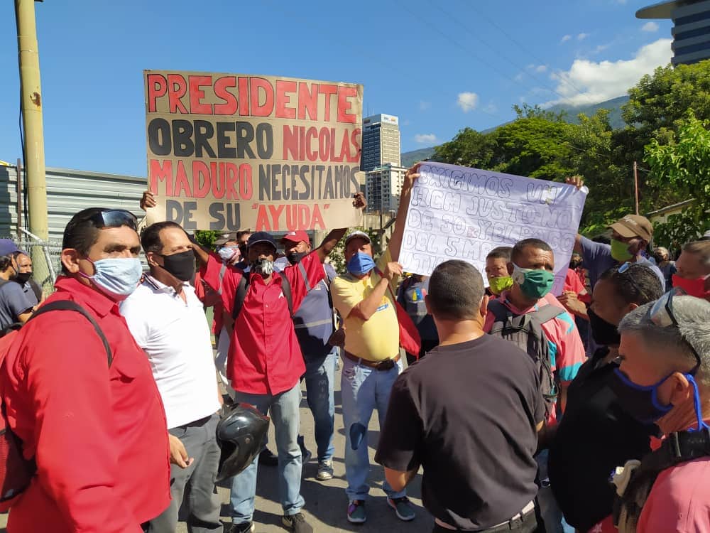 trabajadores de Supra